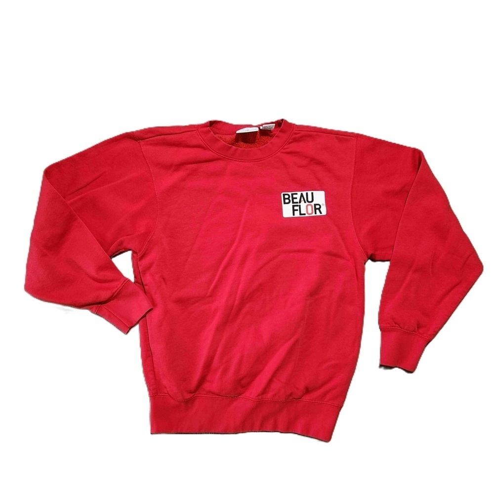 WearGuard Mens Red Crew Neck Sweatshirt Small